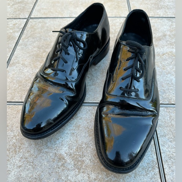 Brooks Brothers Peal Co Patent Leather Formal Shoes